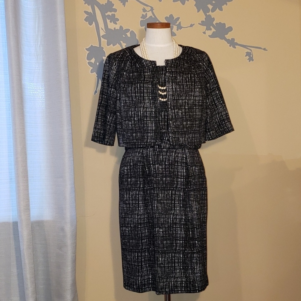 Dress with matching jacket